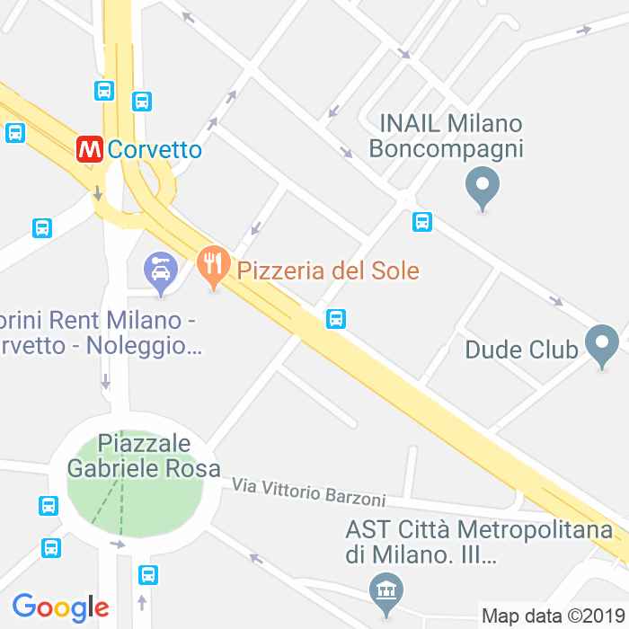 CAP di Via Carlo Marochetti a Milano