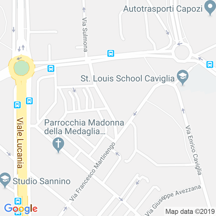 CAP di Via Codogno a Milano