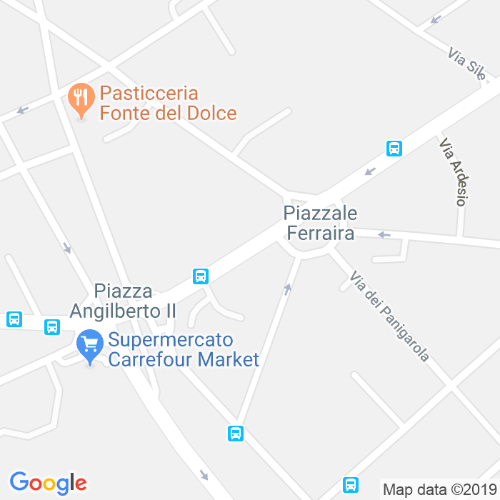 CAP di Via Comacchio a Milano
