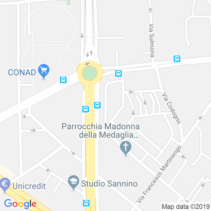 CAP di Via Domenico Veneziano a Milano