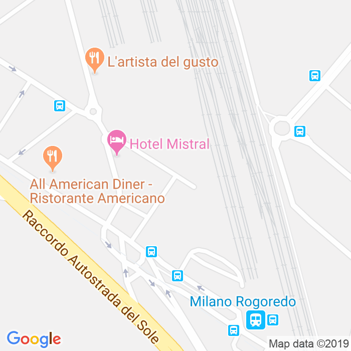 CAP di Via Giacomo Filippo Lacaita a Milano