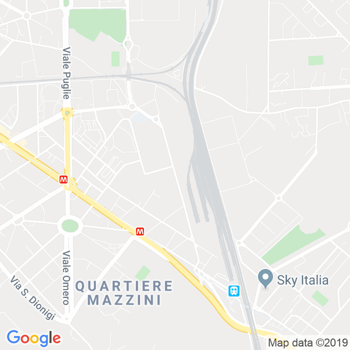 CAP di Via Vincenzo Toffetti a Milano