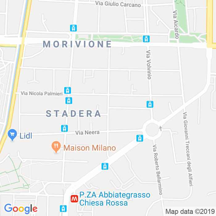 CAP di Via Innocenzo Isimbardi a Milano