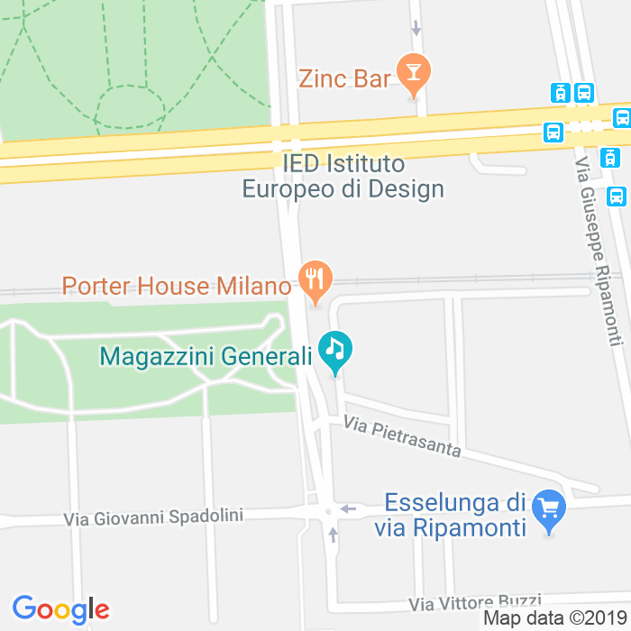 CAP di Via Morivione a Milano