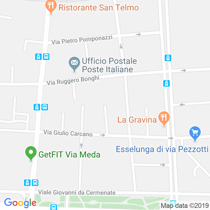 CAP di Via Orvieto a Milano