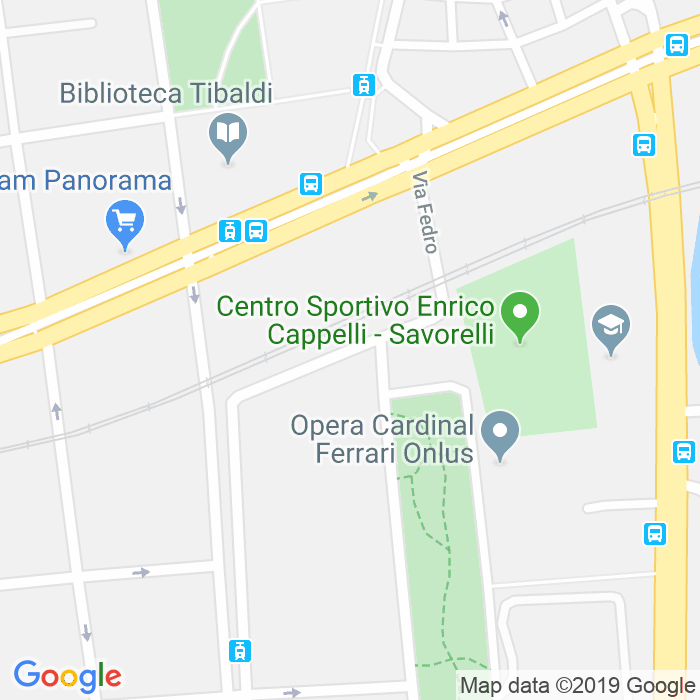 CAP di Via Piero Preda a Milano
