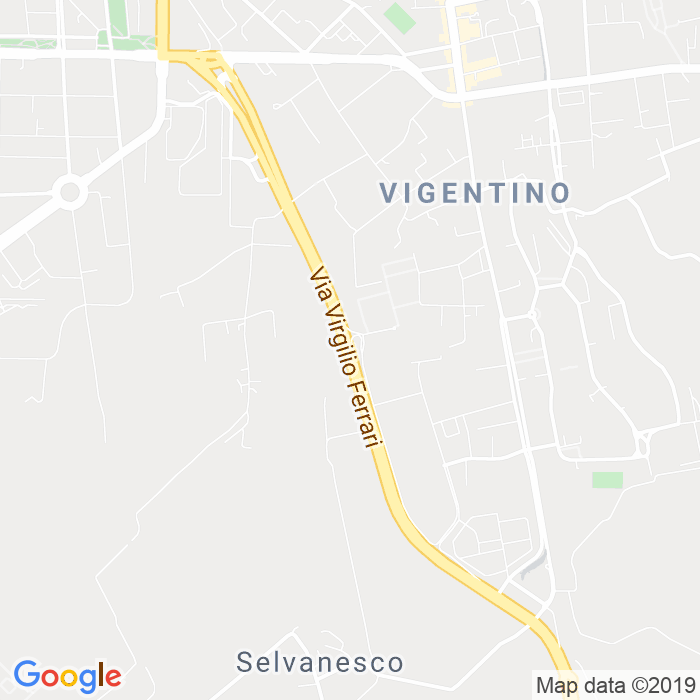 CAP di Via Virgilio Ferrari a Milano