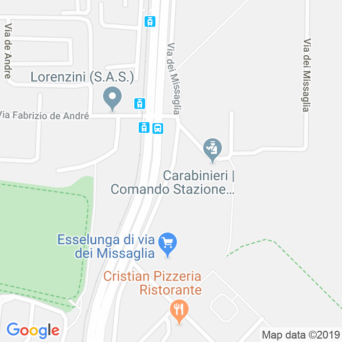 CAP di Via Cesare Isotta a Milano
