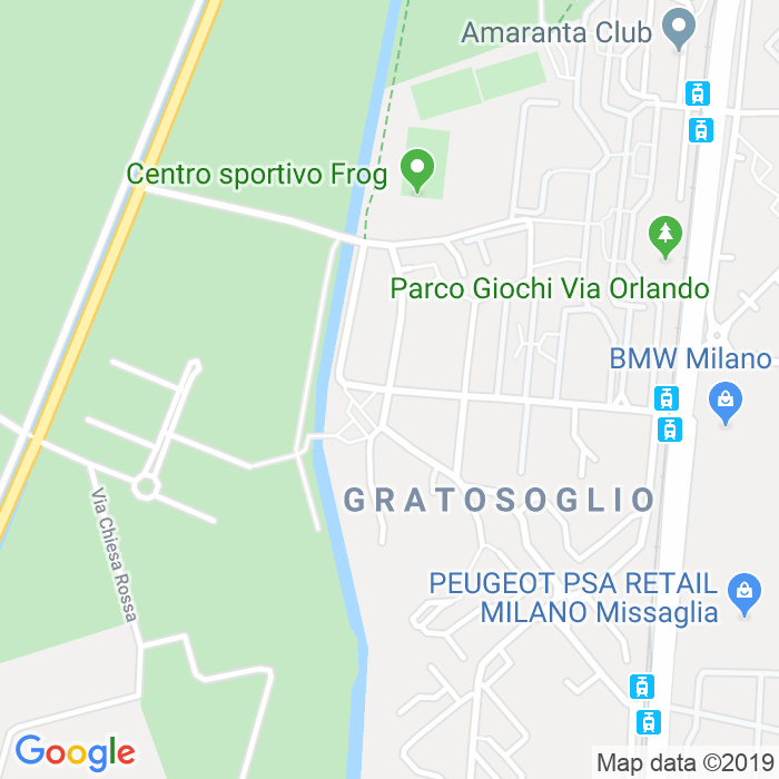 CAP di Via Gratosoglio a Milano