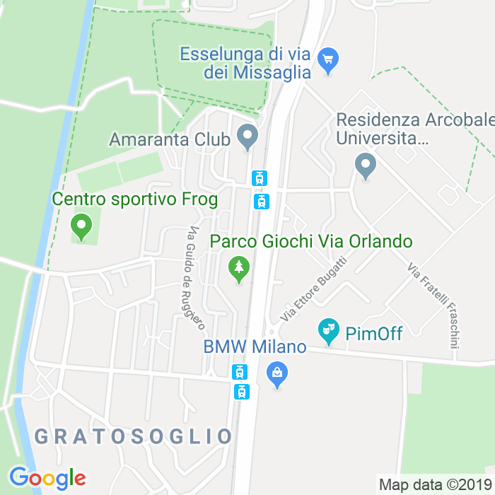CAP di Via Guido De Ruggiero a Milano