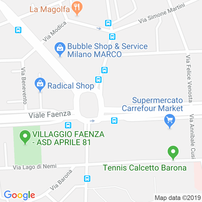 CAP di Piazza Guglielmo Miani a Milano