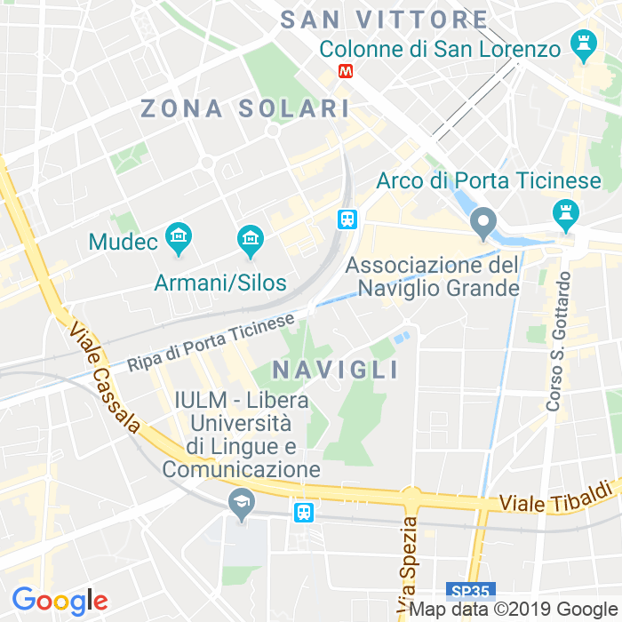 CAP di Ripa Di Porta Ticinese a Milano