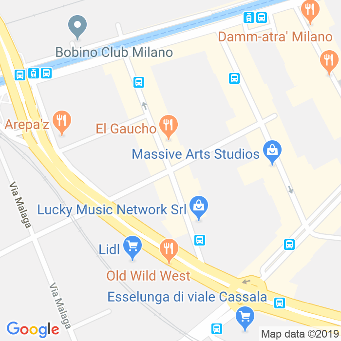 CAP di Via Carlo D'Adda a Milano