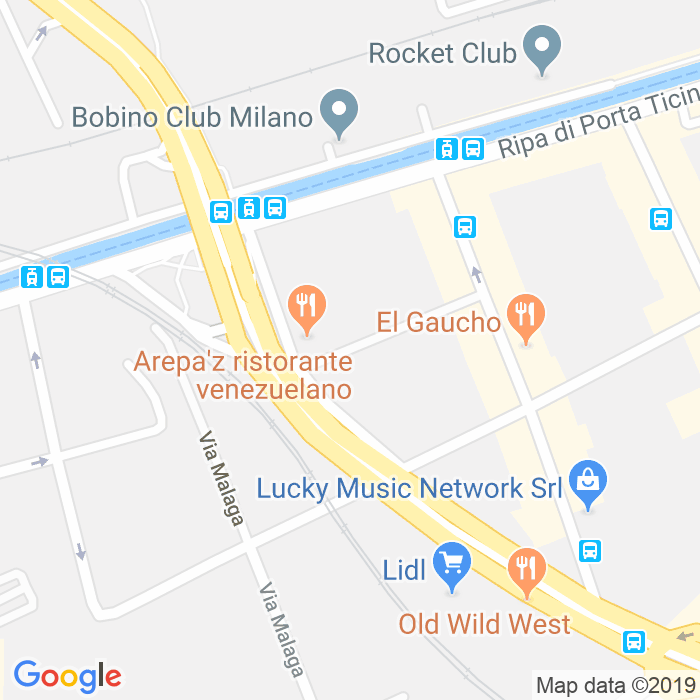 CAP di Via Luigi Sala a Milano