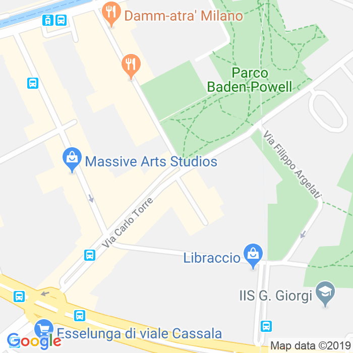 CAP di Via Paolo Cezanne a Milano