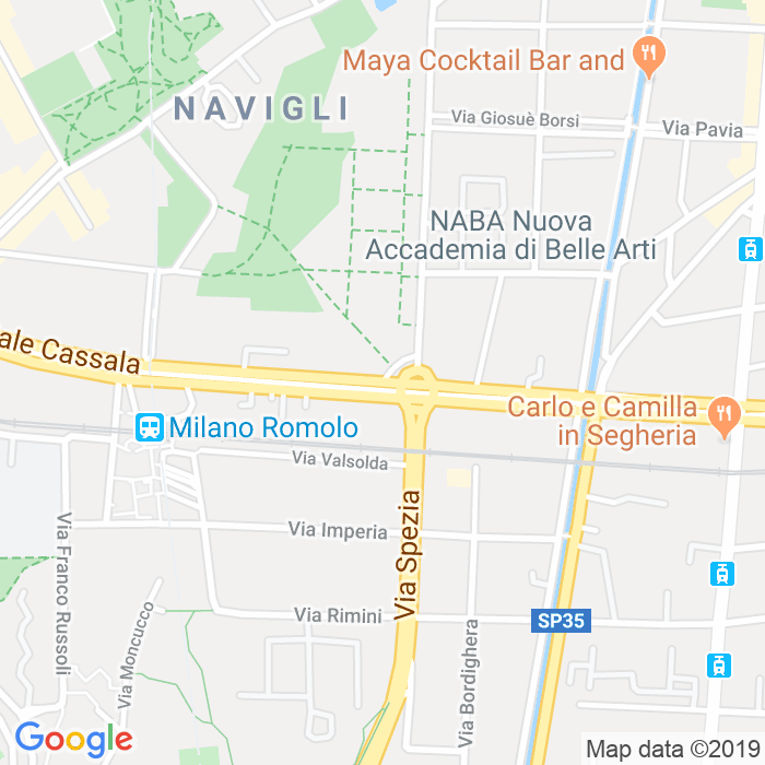 CAP di Viale Liguria a Milano
