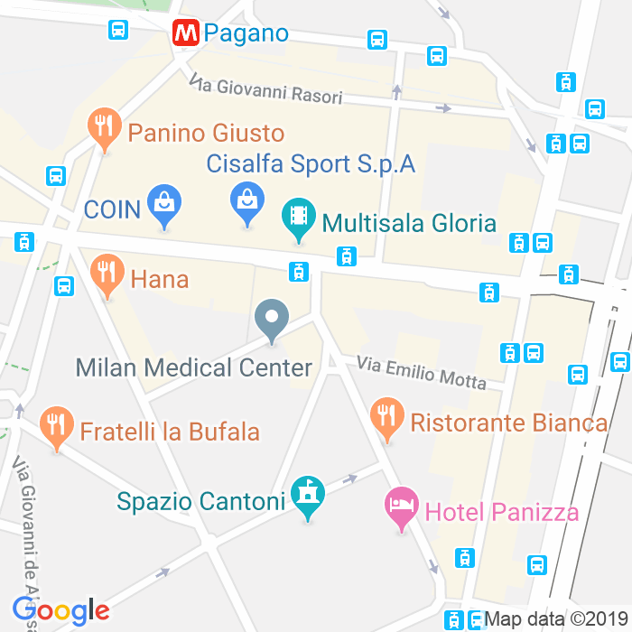 CAP di Largo Settimio Severo a Milano