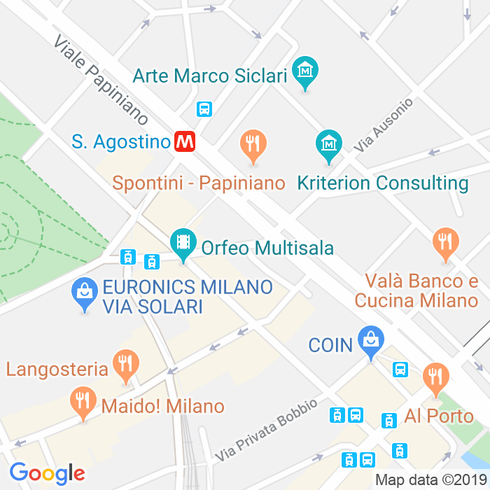 CAP di Via Arcangelo Ghisleri a Milano