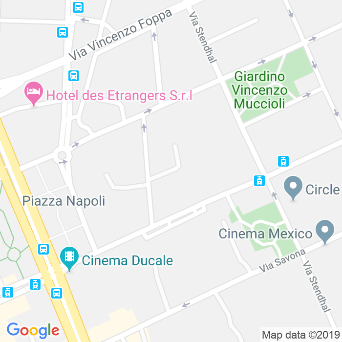 CAP di Via Montecatini a Milano