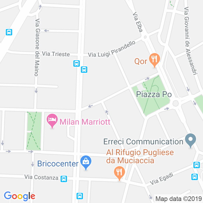 CAP di Via Sebastiano Caboto a Milano