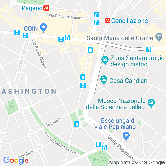 CAP di Viale San Michele Del Carso a Milano