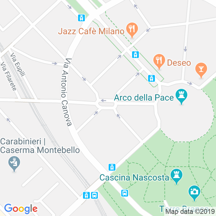 CAP di Piazza Dei Volontari a Milano