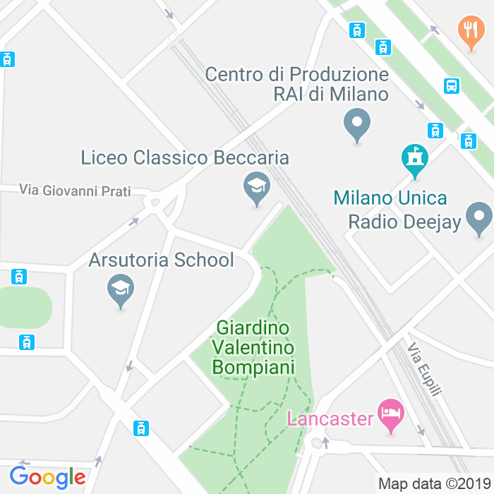 CAP di Via Carlo Linneo a Milano