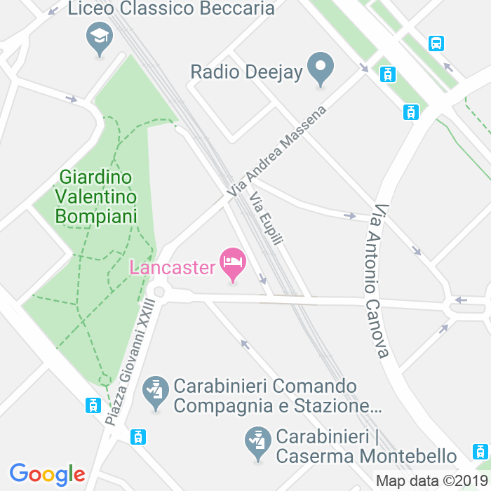 CAP di Via Filarete a Milano