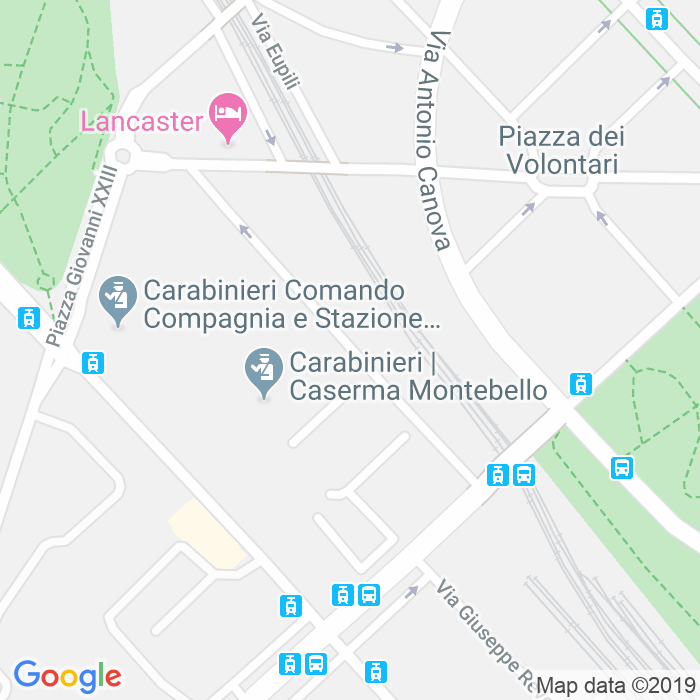 CAP di Via Niccolo'Machiavelli a Milano