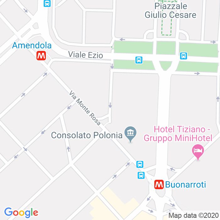 CAP di Via Tintoretto a Milano