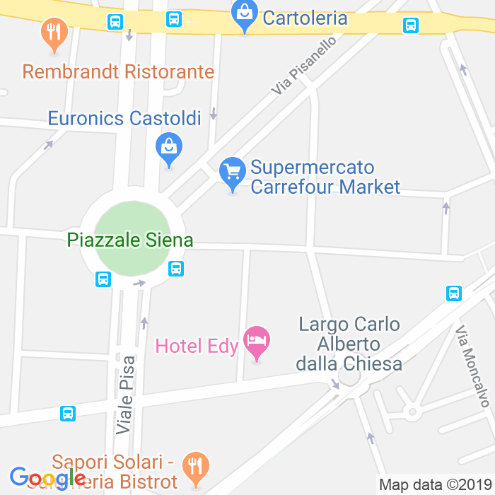 CAP di Via Amero Cagnoni a Milano