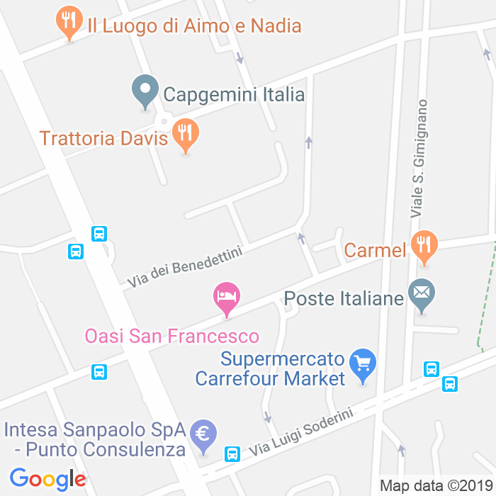 CAP di Via Dei Benedettini a Milano