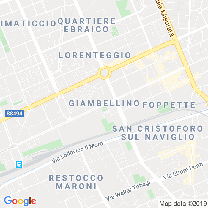 CAP di Via Giambellino a Milano