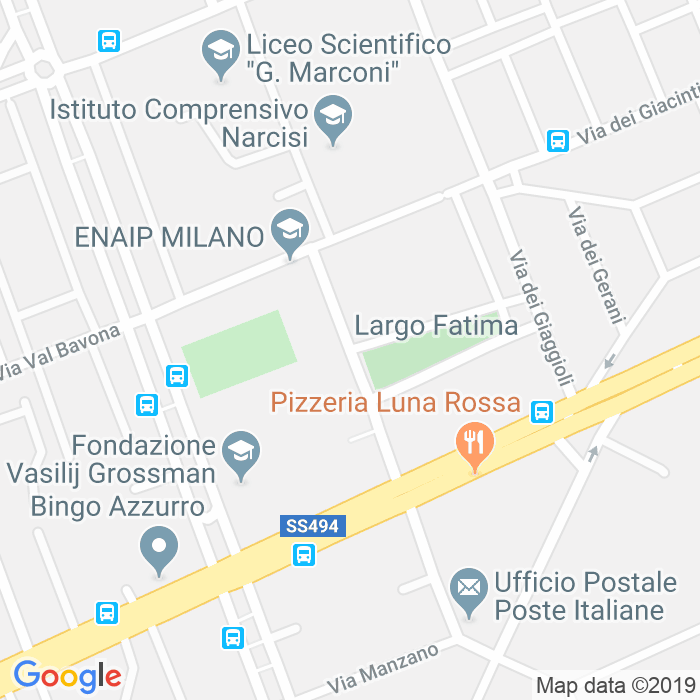 CAP di Via Padre Leonardo Murialdo a Milano