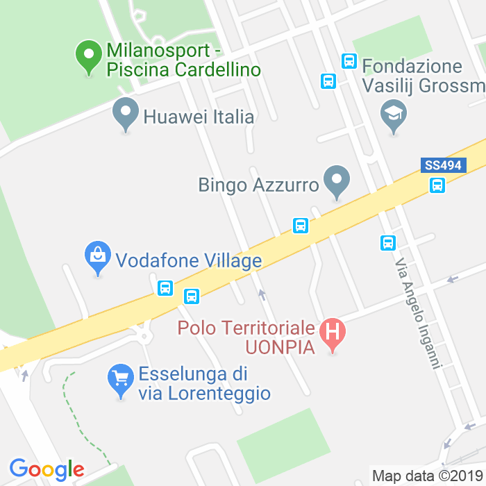 CAP di Via Sant'Anatalone a Milano