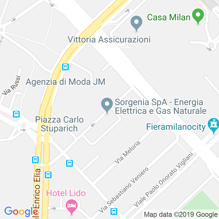 CAP di Via Alessandro Algardi a Milano