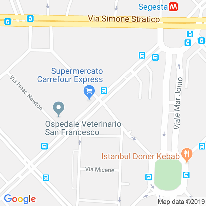 CAP di Via Bernardo Zamagna a Milano