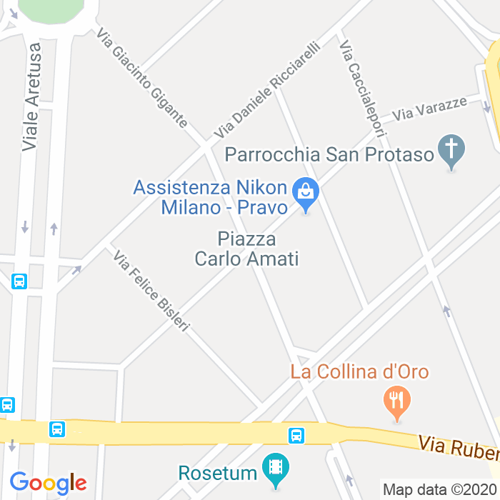 CAP di Via Giuseppe Massarenti a Milano