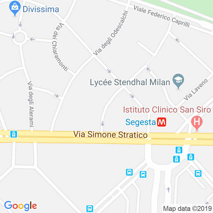 CAP di Via Sant'Aquilino a Milano