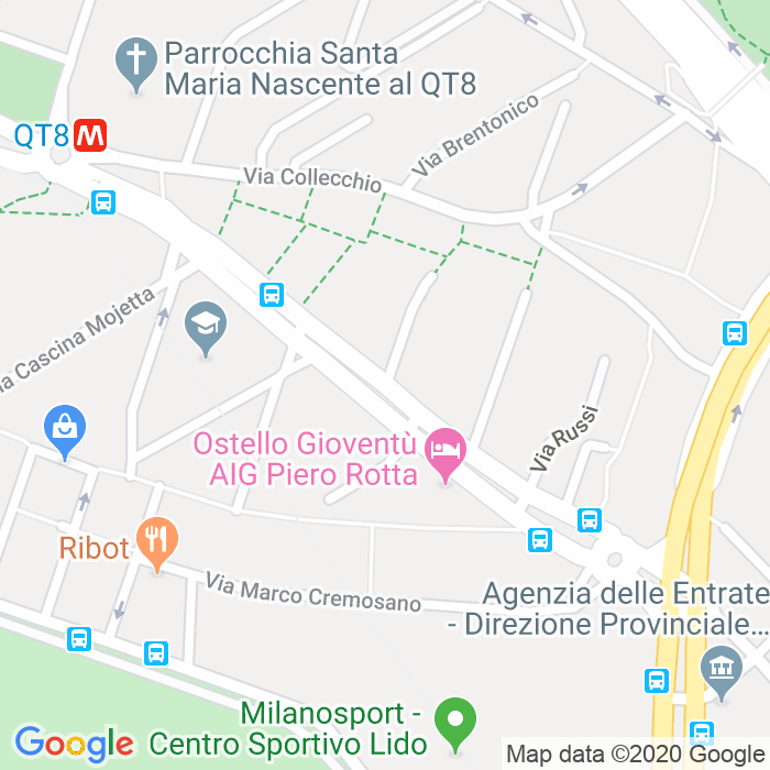 CAP di Viale Angelo Salmoiraghi a Milano