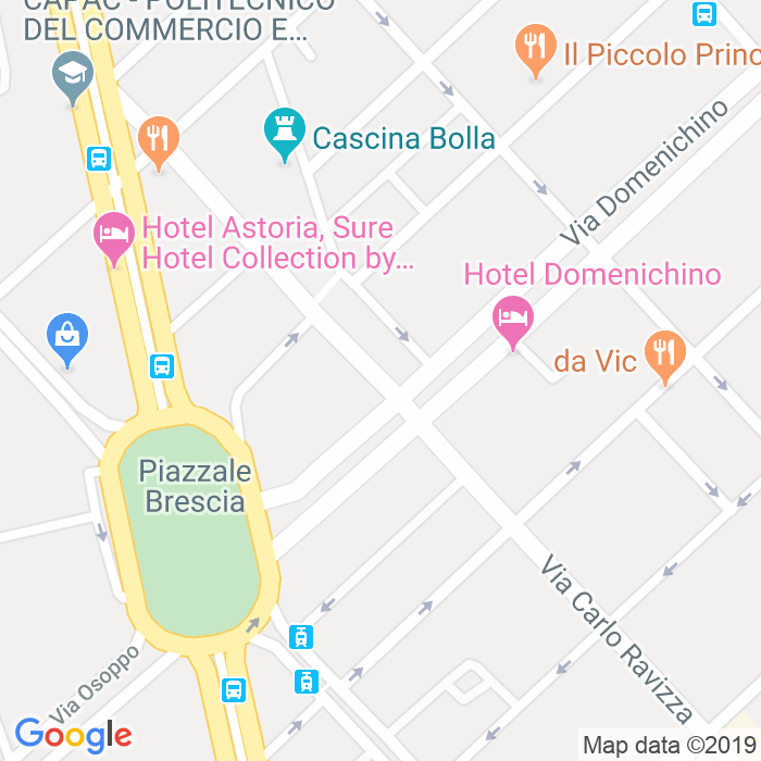 CAP di Piazzale Crivellone a Milano