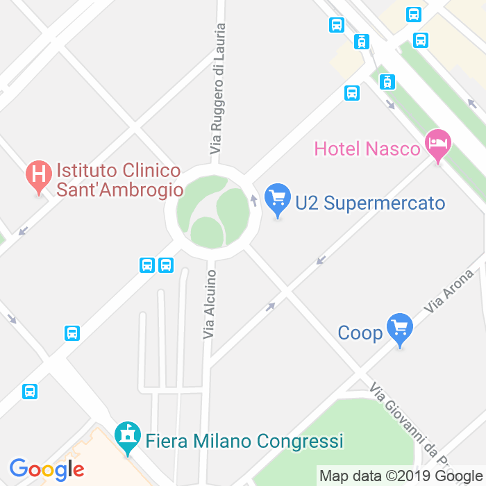 CAP di Piazzale Damiano Chiesa a Milano