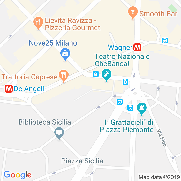 CAP di Via Asti a Milano