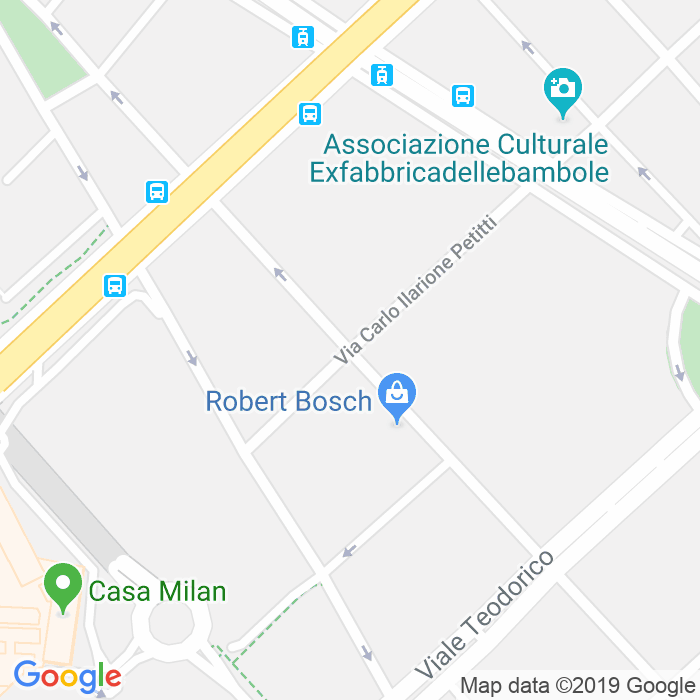CAP di Via Carlo Ilarione Petitti a Milano