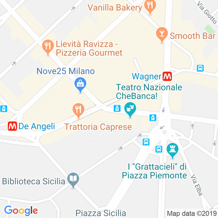 CAP di Via Cuneo a Milano