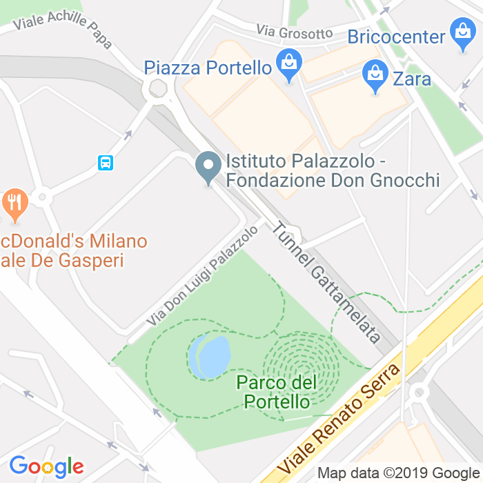 CAP di Via Don Luigi Palazzolo a Milano