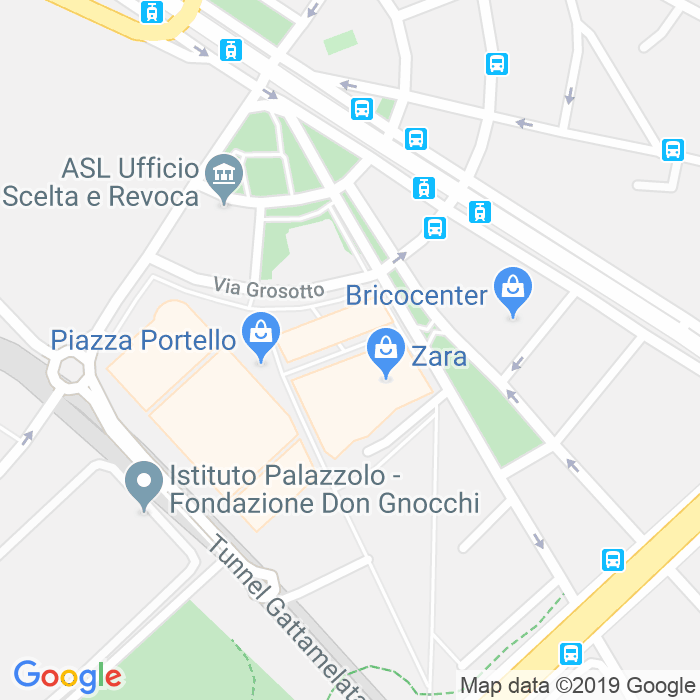 CAP di Via Francesco Peverelli a Milano