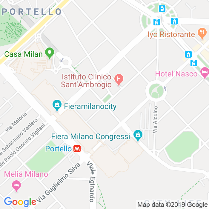 CAP di Via Gattamelata a Milano