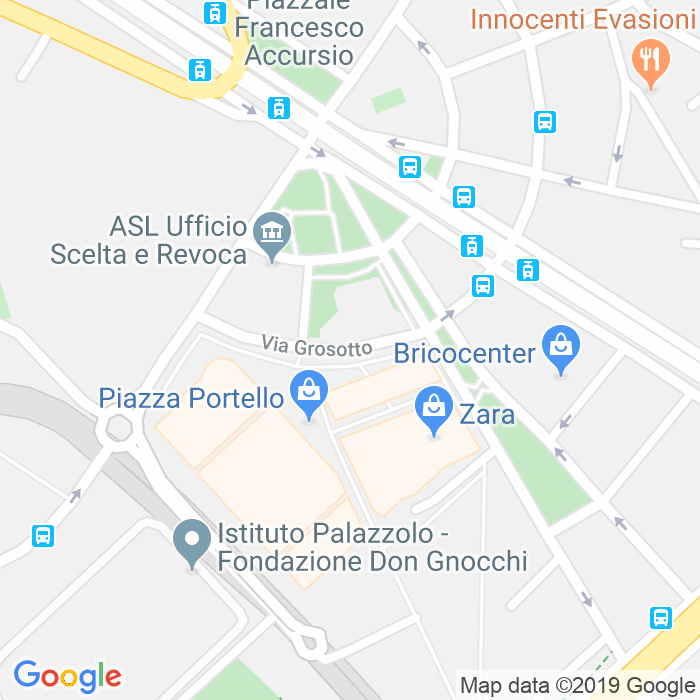 CAP di Via Grosotto a Milano