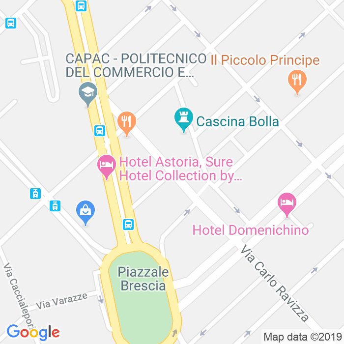 CAP di Via Spagnoletto a Milano
